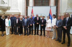 17 September 2019 The members of the PFG with Slovenia and the members of the Slovenian PFG with Serbia
